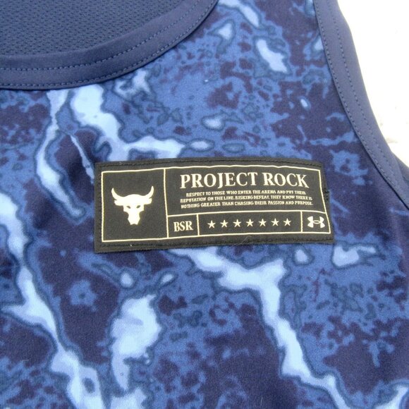 Under Armour Project Rock BSR IsoChill Tank Top Mens Size Medium NEW - Picture 4 of 11